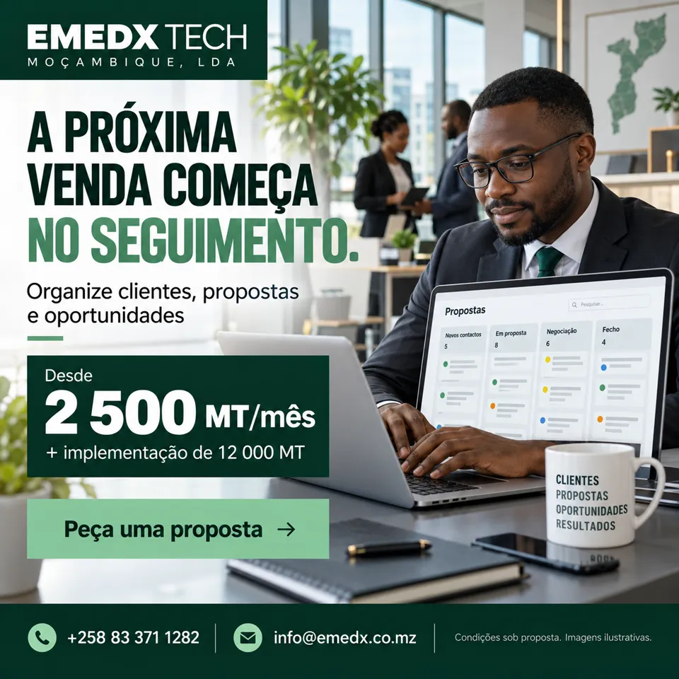 Executivo acompanha propostas comerciais