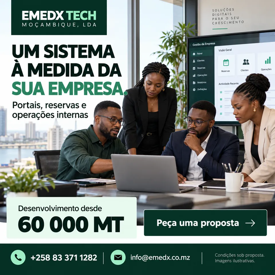 Equipa planeia um sistema à medida